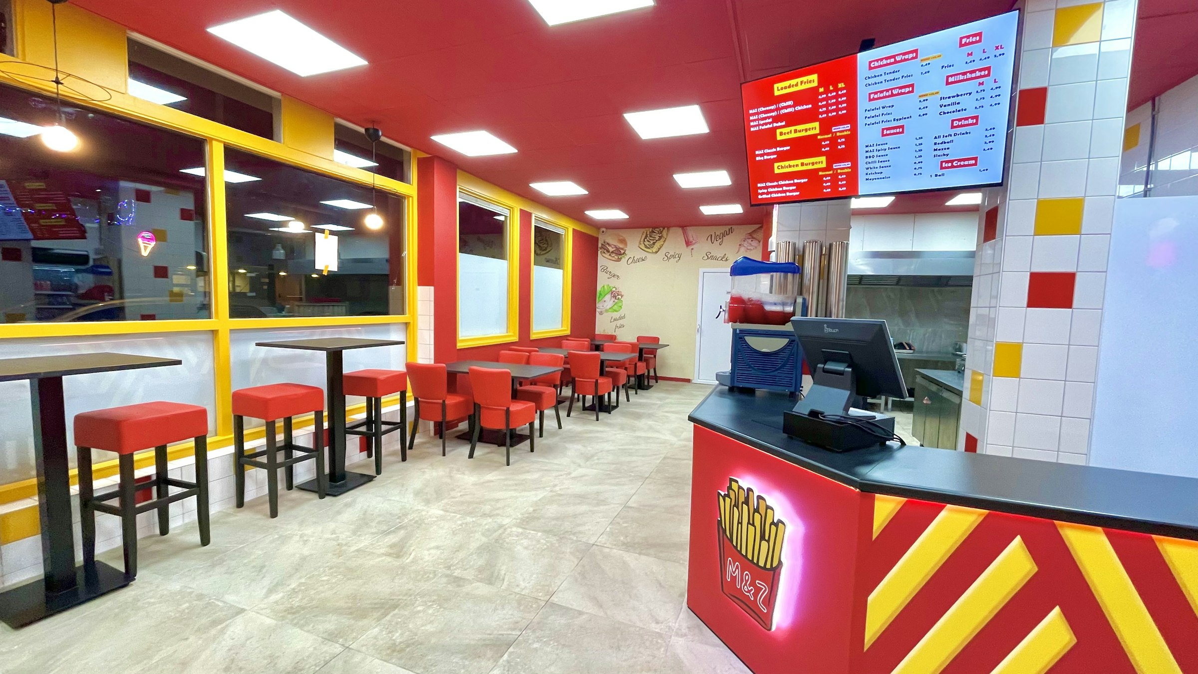 FASTFOODRESTAURANT TER OVERNAME IN DEN HAAG – SCHEVENINGEN — foto 2 van 9