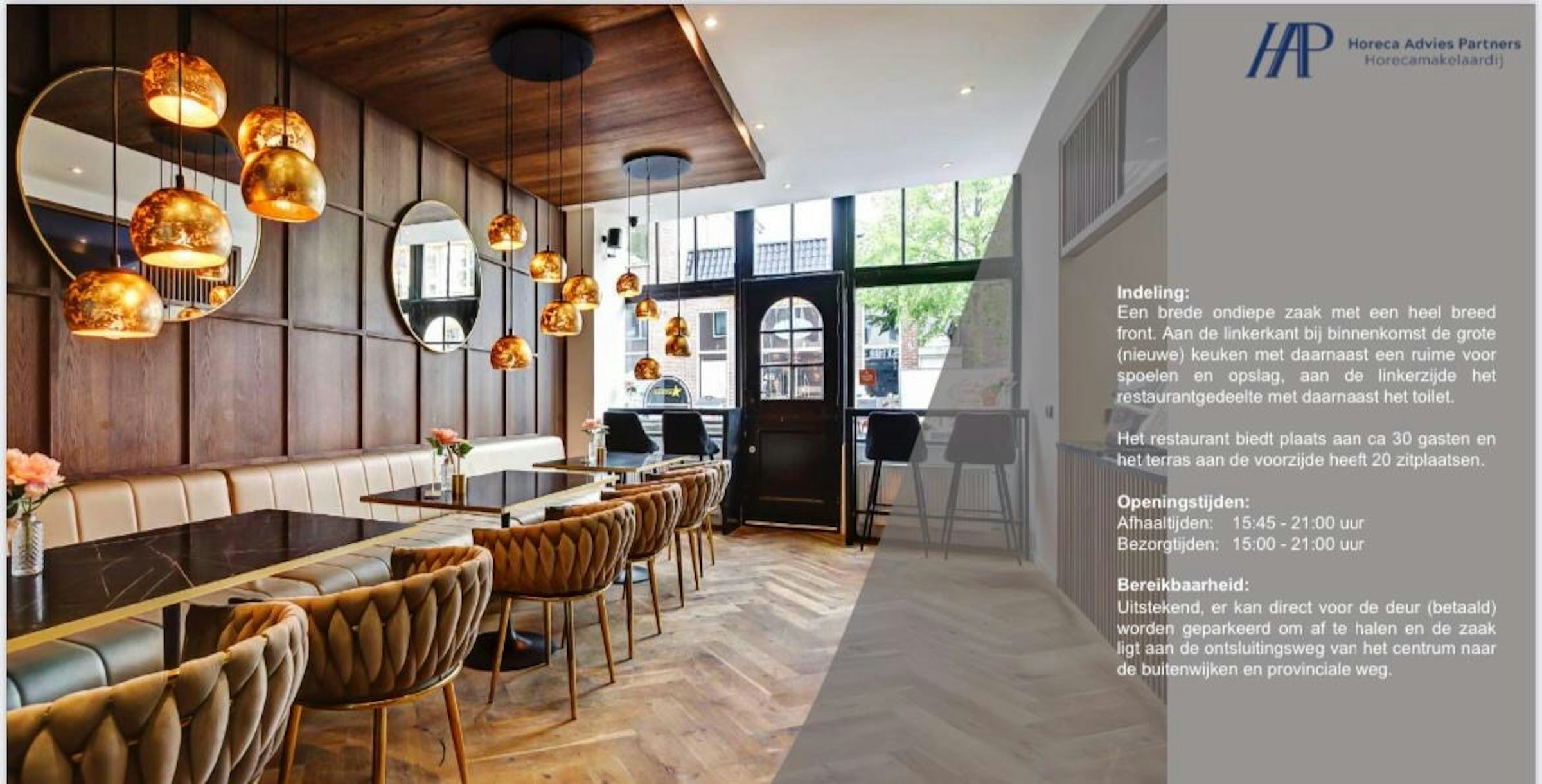 WOKSTAR TER OVERNAME IN ALKMAAR – CENTRALE LOCATIE MET TERRAS — foto 3 van 6