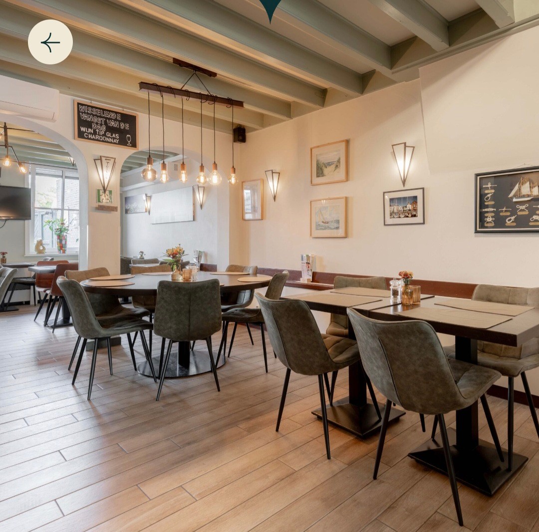 RESTAURANT MET VASTGOED TER OVERNAME IN BROUWERSHAVEN – HAVENLOCATIE, TERRAS EN BOVENWONING — foto 5 van 15