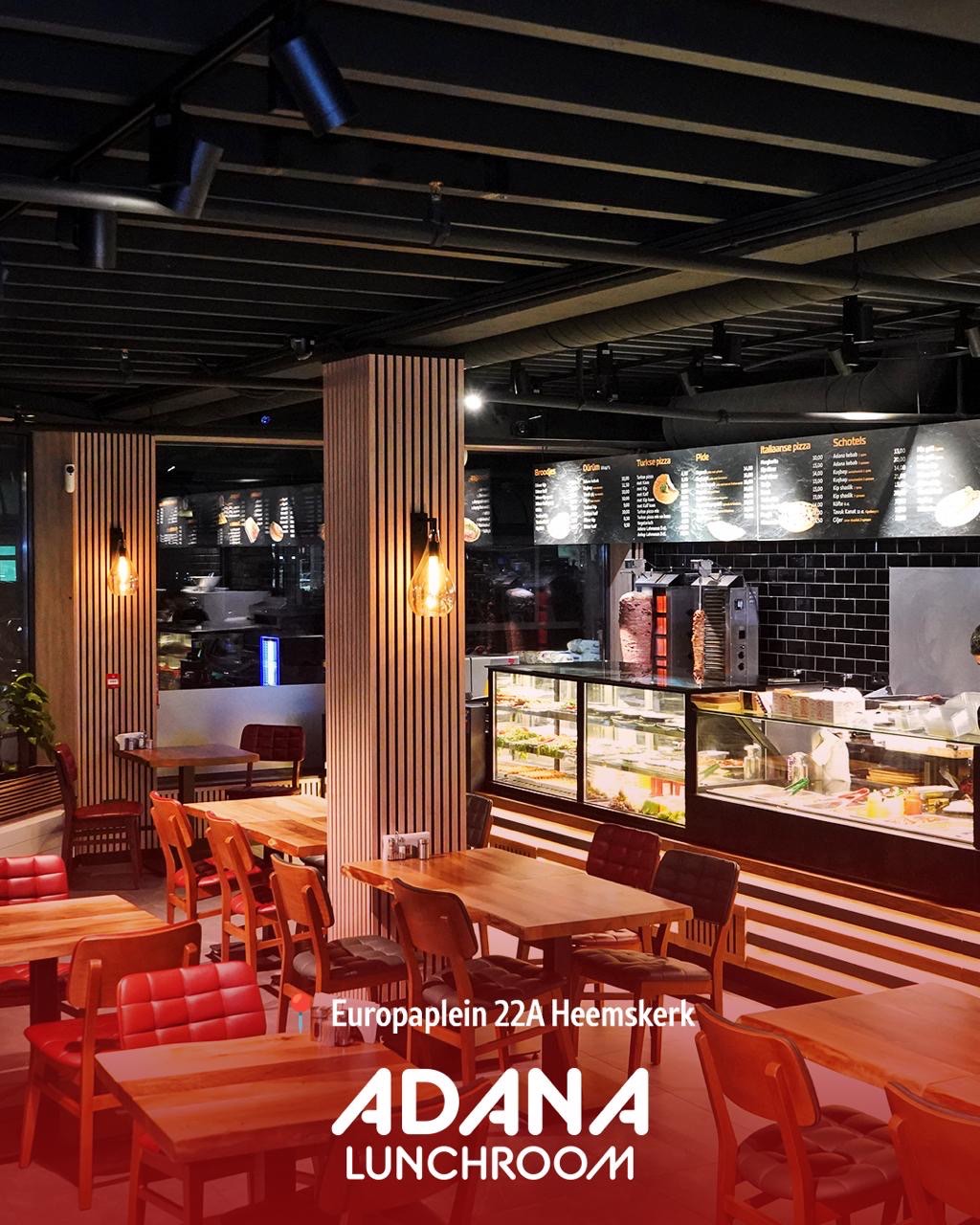 LUNCHROOM / RESTAURANT TER OVERNAME IN HEEMSKERK – ADANA LUNCHROOM — foto 2 van 3